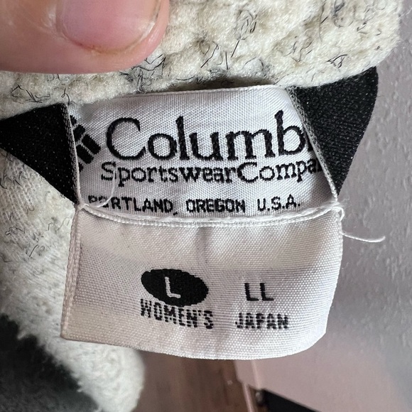 VNTG Columbia Women’s Fleece Full Zip Jacket - Picture 7 of 8